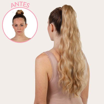 Ponytail Venice 60cm Ondulada