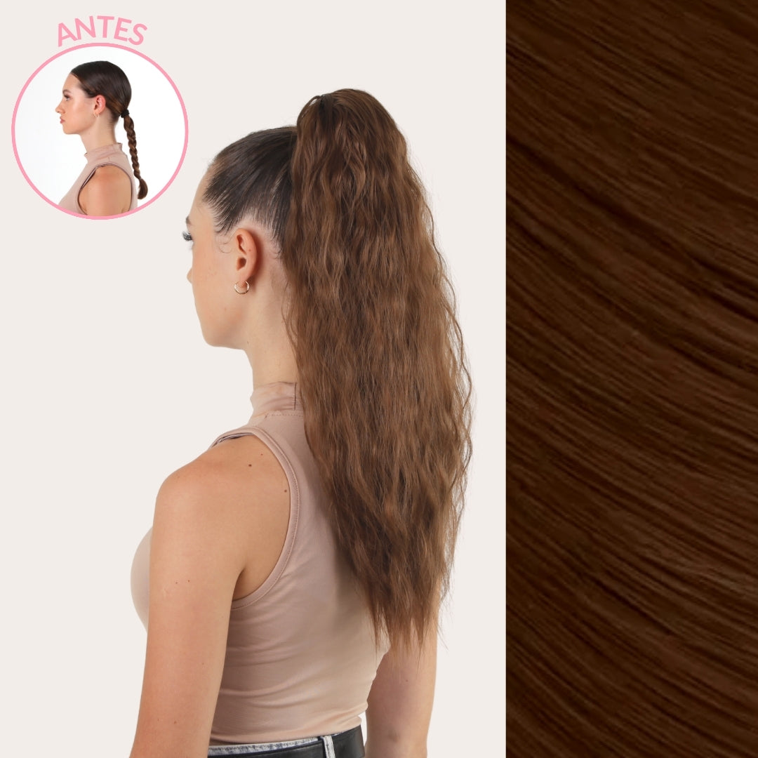 ¡SOLO HOY! OFERTA LIMITADA -40% Dto. PONYTAIL LISA O RIZADA