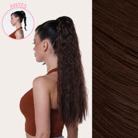 ¡SOLO HOY! OFERTA LIMITADA -40% Dto. PONYTAIL LISA O RIZADA