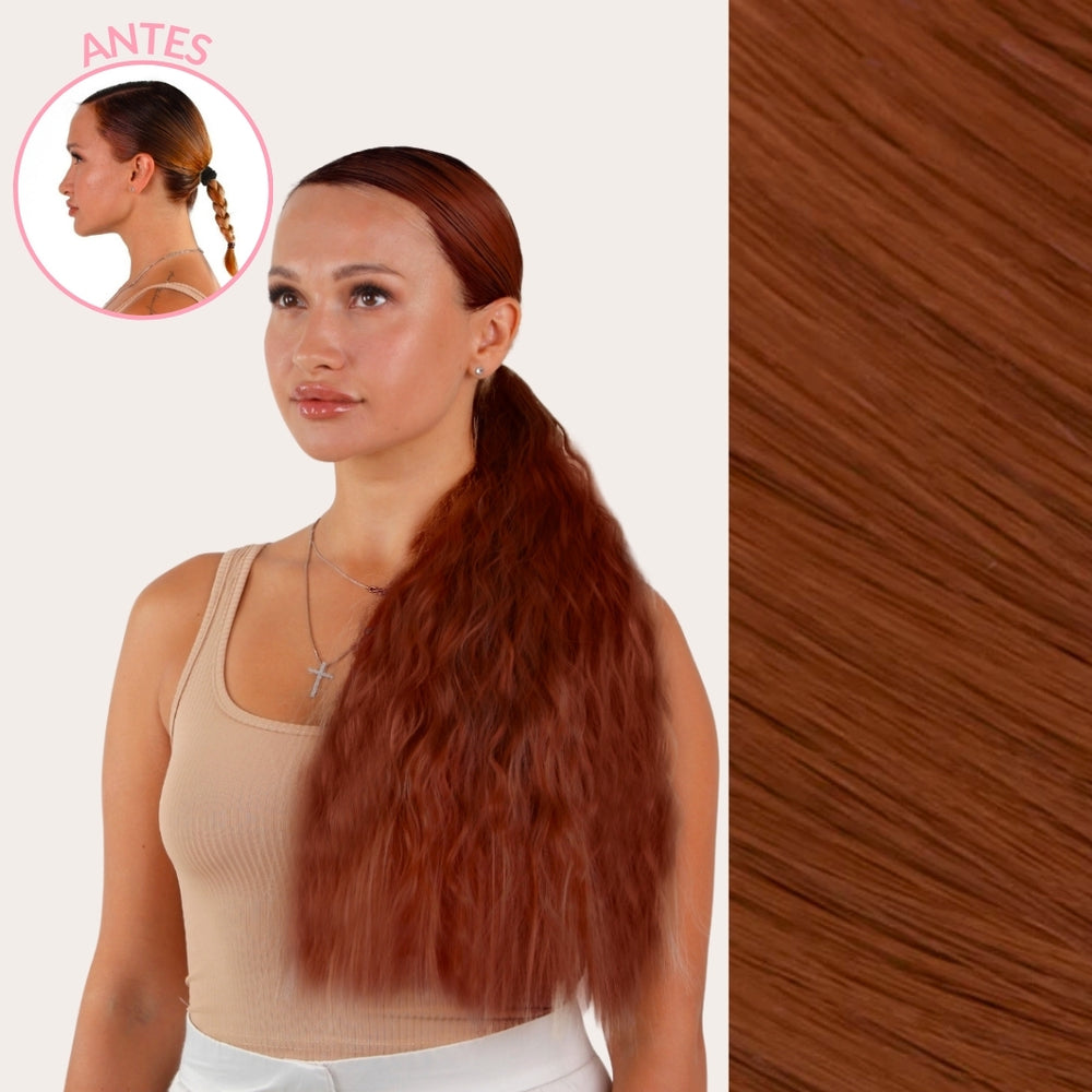 ¡SOLO HOY! OFERTA LIMITADA -40% Dto. PONYTAIL LISA O RIZADA