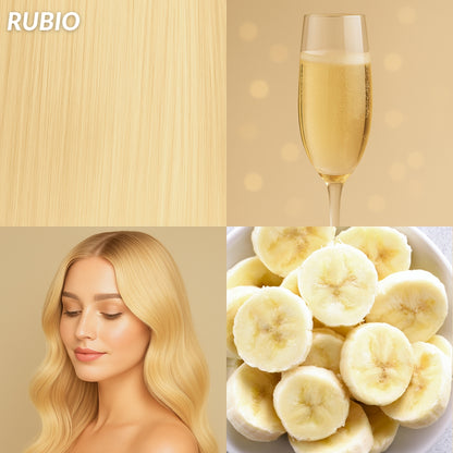 Extensiones Lisas Con Hilo Invisible y clips 45cm