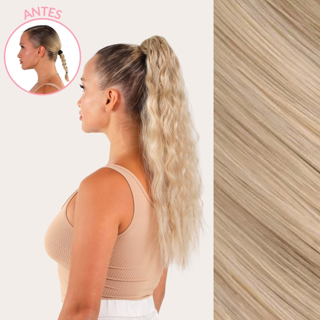 ¡SOLO HOY! OFERTA LIMITADA -40% Dto. PONYTAIL LISA O RIZADA