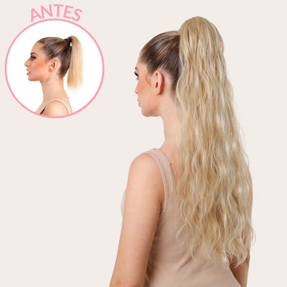 Ponytail Venice 60cm Ondulada